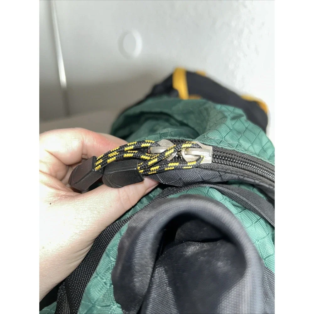 Rokk Front Range Backpack Climbing Internal Frame Hiking Trail Ruck Sac Green